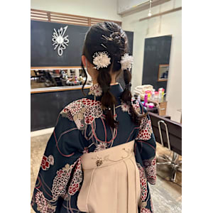 卒業式　小学生  ツイン編みおろしスタイル - ability hair【アビリティヘアー】掲載中