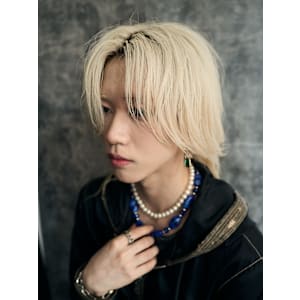 ハイトーン/ウルフ/ミディアムヘア/ブロンド - Lond un Maison. 原宿【ロンド アン メゾン】【ロンド アン メゾン】掲載中