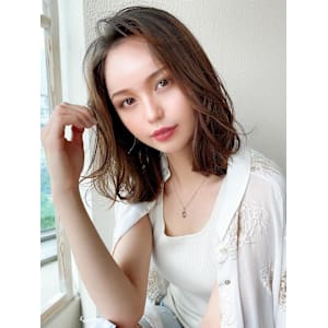 イメチェン後れ毛が可愛い顔周りレイヤー美髪アッシュベージュ - AFLOAT/L 錦糸町【アフロートエル】【アフロートエル キンシチョウ】掲載中