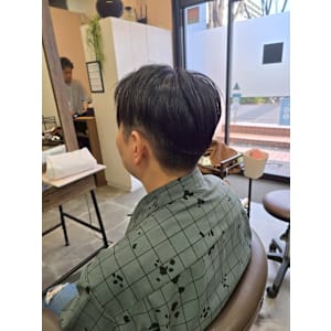 メンズカット/パーマ/グレイカラー/鎌取駅/韓国風/白髪染め