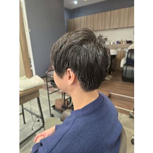 メンズカット/パーマ/グレイカラー/鎌取駅/韓国風/白髪染め