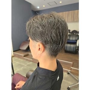 メンズカット/パーマ/グレイカラー/鎌取駅/韓国風/白髪染め