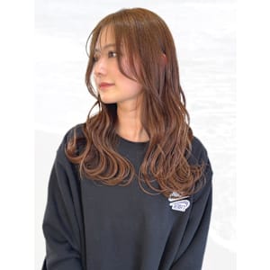 【MICHI 富田店　古作蓮】 ブラウンベージュ 透明感 