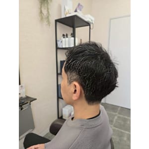 メンズカット/パーマ/グレイカラー/鎌取駅/韓国風/白髪染め