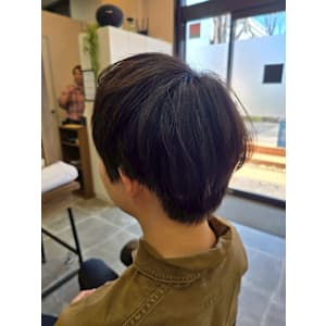 メンズカット/パーマ/グレイカラー/鎌取駅/韓国風/白髪染め