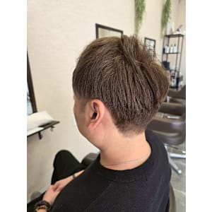 メンズカット/パーマ/グレイカラー/鎌取駅/韓国風/白髪染め - basset by aL-ter 鎌取店【バセットバイアルター】掲載中