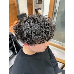 波巻きスパイラルパーマ