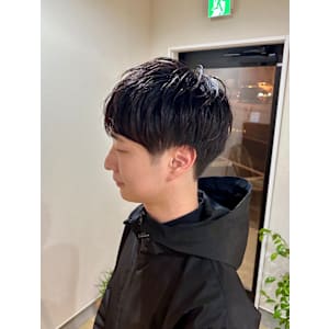 メンズマッシュショート