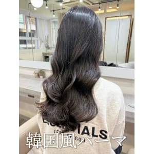 韓国風パーマ/コテ巻き風パーマ/デジタルパーマ/艶髪