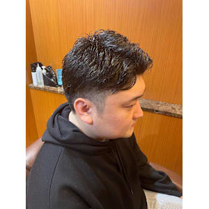 ツーブロショート