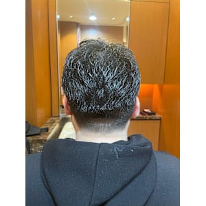 ツーブロショート