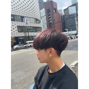 銀座　理容室　デザインカラー　メッシュ　刈り上げ - ヘアーモードキクチ 銀座店【ヘアーモードキクチ】掲載中