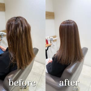 白髪ぼかしハイライトカラー30代40代50代