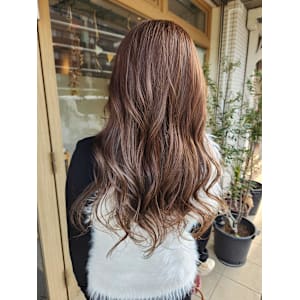 ハイライト　アッシュ　ベージュ