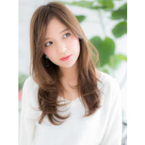 【博多美容室NAVY】ミルクベージュで韓国風ヨシンモリe