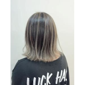 大人バレイヤージュ