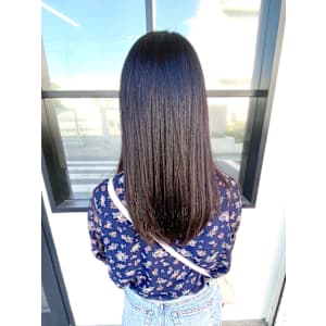 縮毛矯正×ロングヘアー