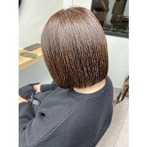 髪質改善トリートメント×ボブ