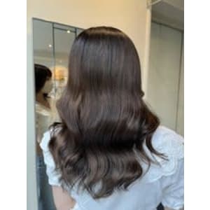 【W_SALON 河原町】オリーブグレージュ/艶髪/韓国