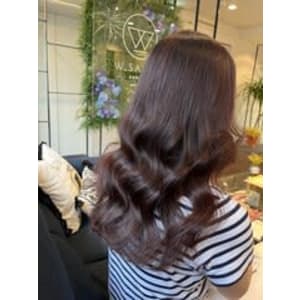 【W_SALON 河原町】ワインブラウン/大人髪/大人綺麗