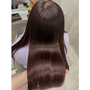 ブラウン/髪質改善サロン/透明感カラー/マデナTr