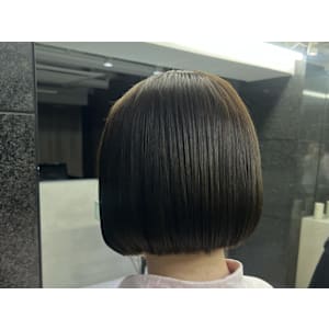 ♪乾かすだけでまとまるボブヘア