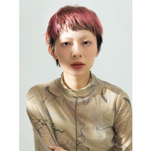 ペールレッド＆オレンジ×ショート - HAIR & MAKE EARTH 沖縄新都心店【ヘアメイクアース オキナワシントシンテン】掲載中