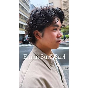 外国人風サーフカール