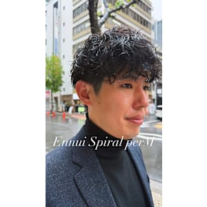 外国人風シャドウパーマ