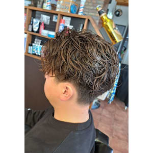 パーマ1ヶ月後のカット - barbershop Brothers【バーバーショップ ブラザーズ】掲載中
