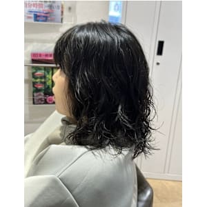 #コテ巻き風パーマ #レディースパーマ #パーマ