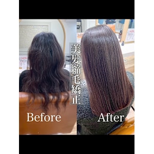 縮毛矯正/髪質改善/ストレート/美髪/艶髪/浦和/韓国
