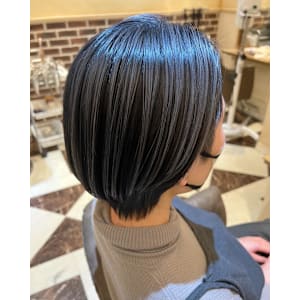 細めハイライト_ ブルーカラー_30代40代50代