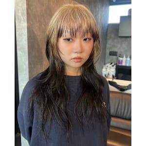 ルーツカラー　デザインカラー　ハイトーン　表参道/原宿 - Null 表参道本店 デザインカラー/ダブルカラー【ヌル】掲載中