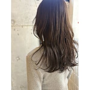 やわらかいデジタルパーマと脱白髪染めで透明感プラス/髪質改善