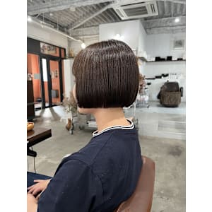 ミニマムボブ＊丸みショート