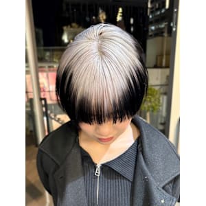 ルーツカラー　デザインカラー　ハイトーン　表参道/原宿 - Null 表参道本店 デザインカラー/ダブルカラー【ヌル】掲載中