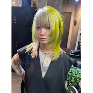 オーダーメイド　デザインカラー　ハイトーン　原宿/表参道