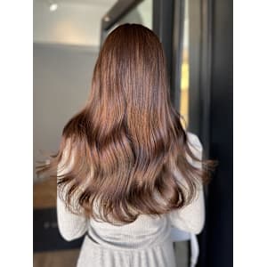 モカブラウン/ブリーチなし/マンツーマン