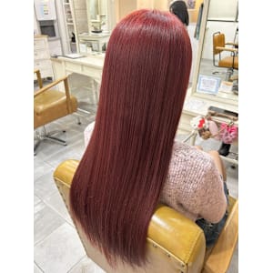 ストロベリーレッド♪/Shian立川/とーこ - HairSalon SHIAN 立川店【ヘアサロン シアン タチカワテン】掲載中