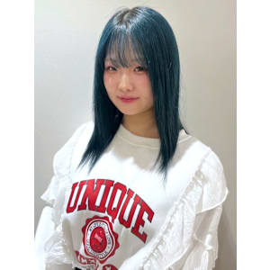 ブルーカラー ブリーチ ダメージレス ミディアムレイヤー