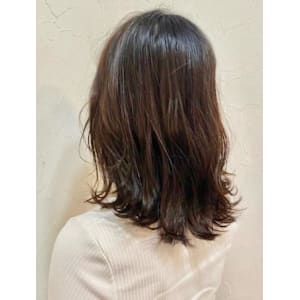 【Reir_下北沢】*セミロング+くびれ+フォギーベージュ*