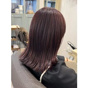 【ヘアジュレドゥ 川松】ピンクバイオレット！