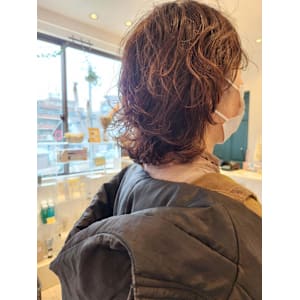 ウルフ×パーマ