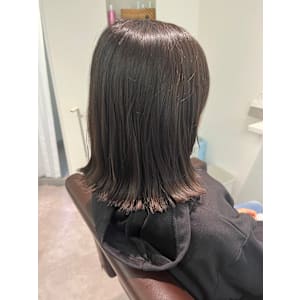 キッズカット外はねボブ