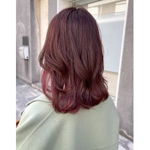 インナーカラー　ツヤ感ピンクパープル - MANOHARU【マノハル】掲載中