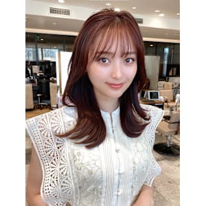 イメチェン後れ毛が可愛い顔周りレイヤー美髪アッシュベージュ  - AFLOAT/L 錦糸町【アフロートエル】【アフロートエル キンシチョウ】掲載中