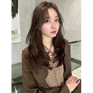 2wayかきあげバング/レイヤースタイル