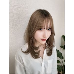 髪質改善/縮毛矯正/酸性ストレート/韓国/くすみカラー/前髪