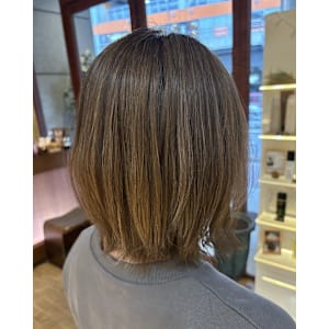 【さすだ】おしゃれベージュカラー◎白髪ぼかしハイライト